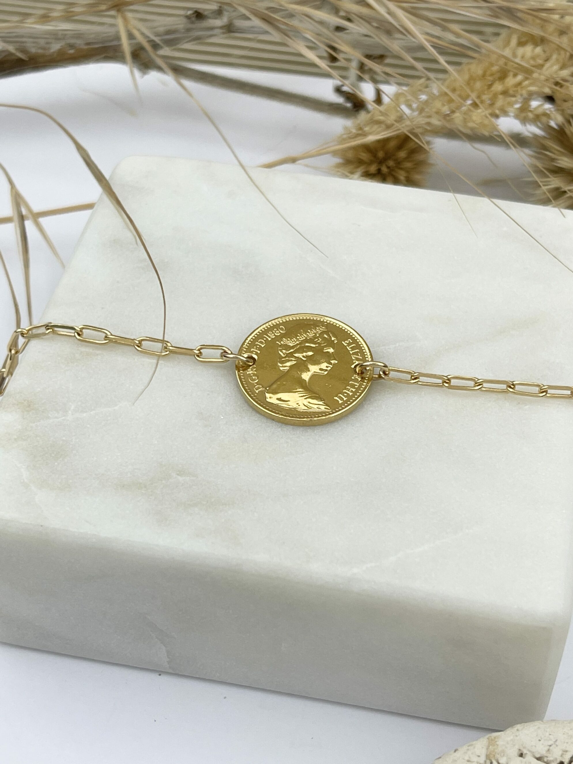 Bracelet chaînette Elizabeth II