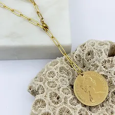 Collier 10 Pence