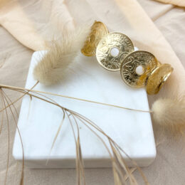 Bracelet Diadème Fraternité 25 sous or