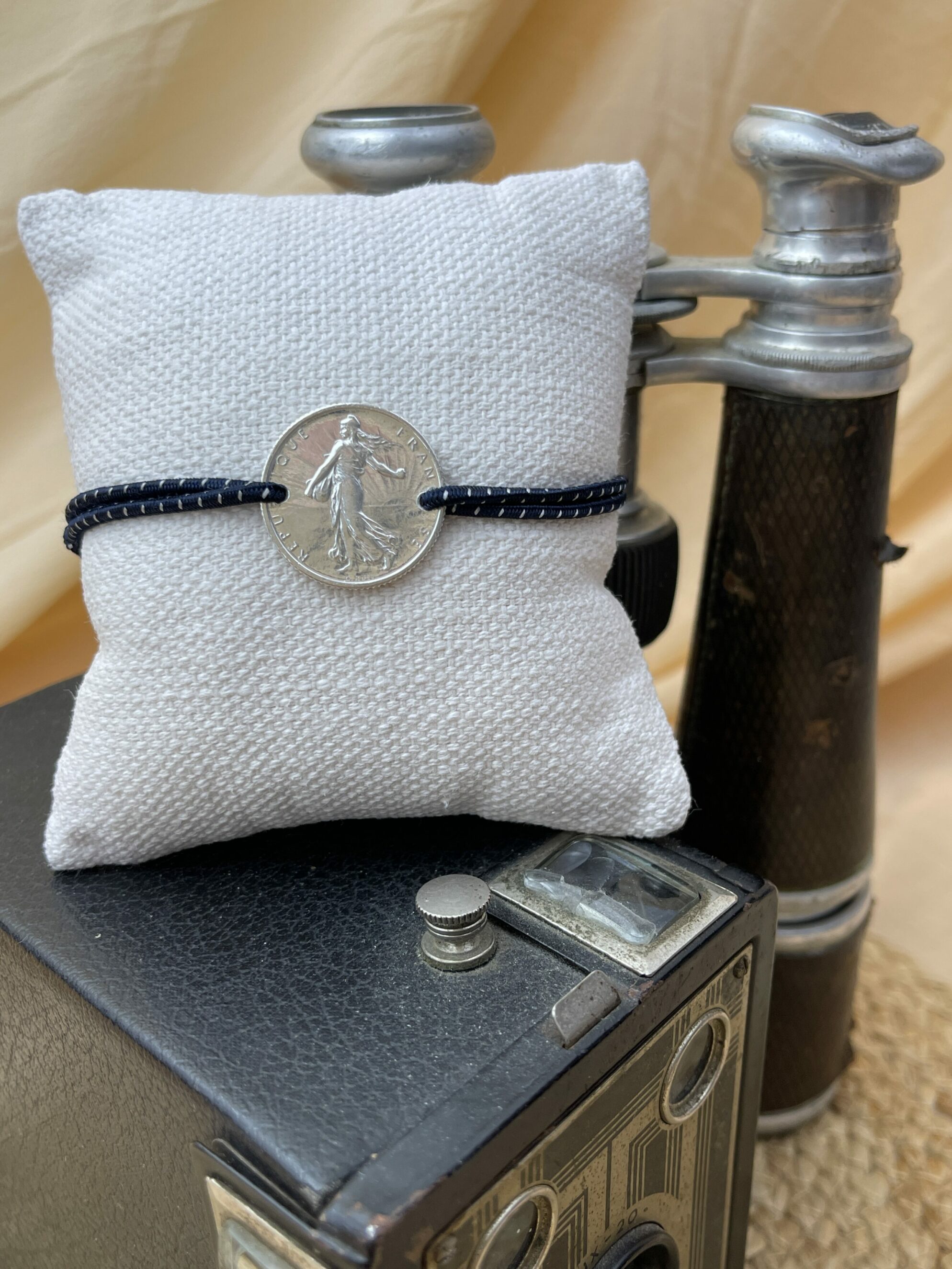 Bracelet 1 Franc argent Massif – Image 2