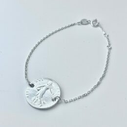 Bracelet 50 cts massif