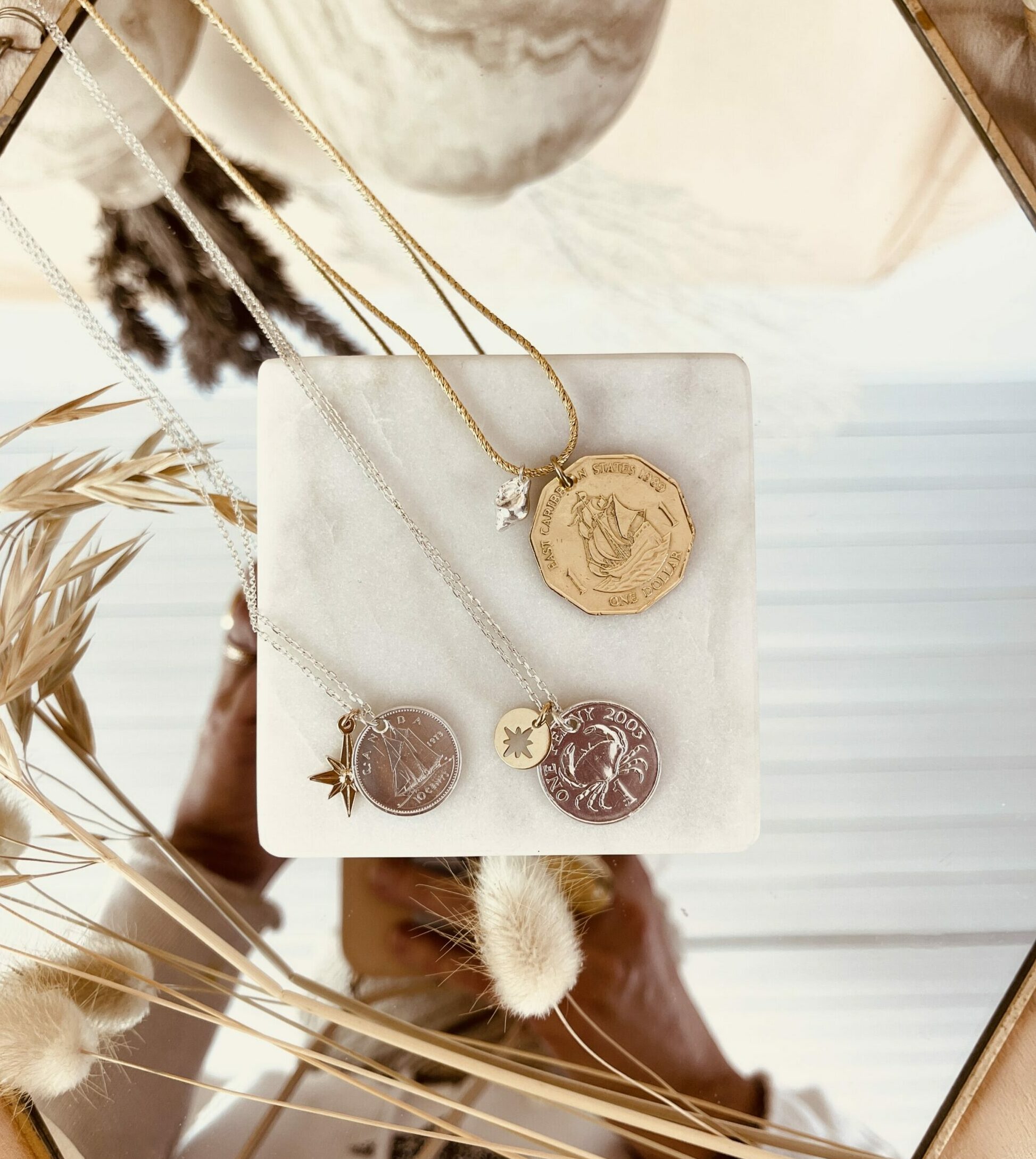 Collier crabe bateau collection océan le P'tit Franc