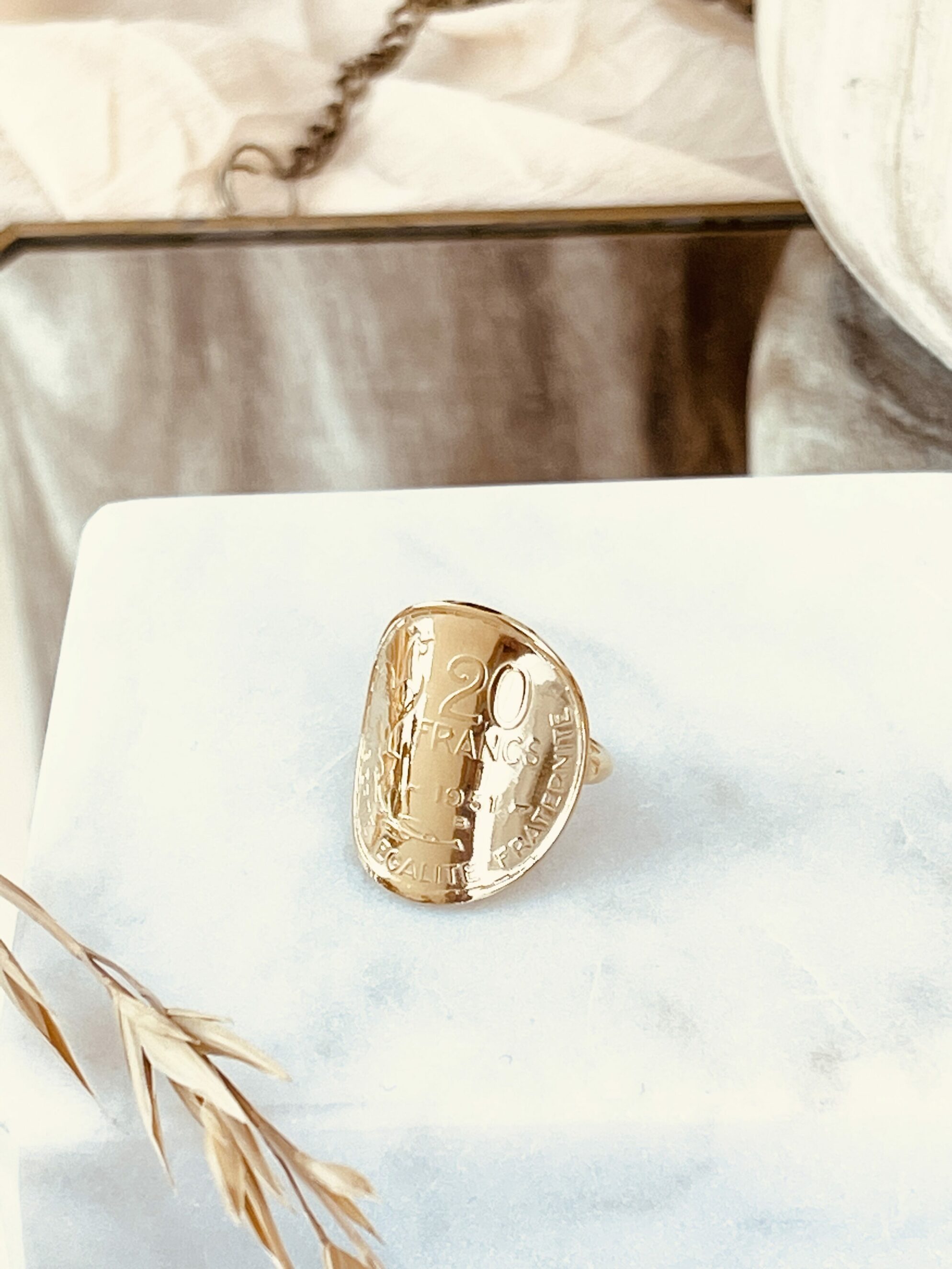 Bague 20 francs Guiraud