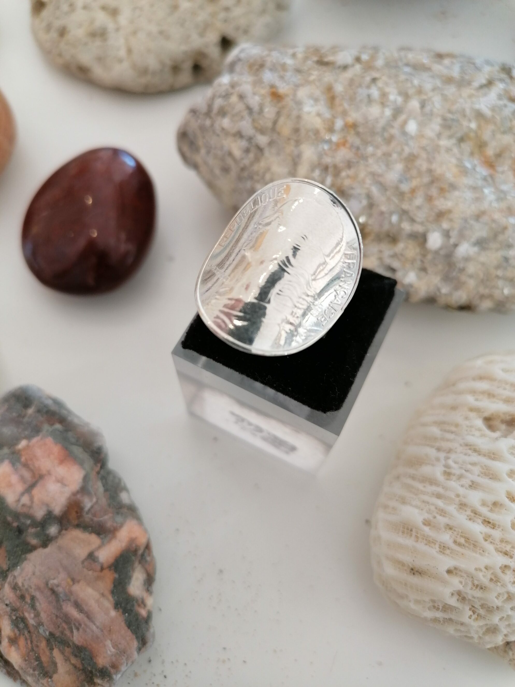 Bague 20 centimes Le P'tit Franc