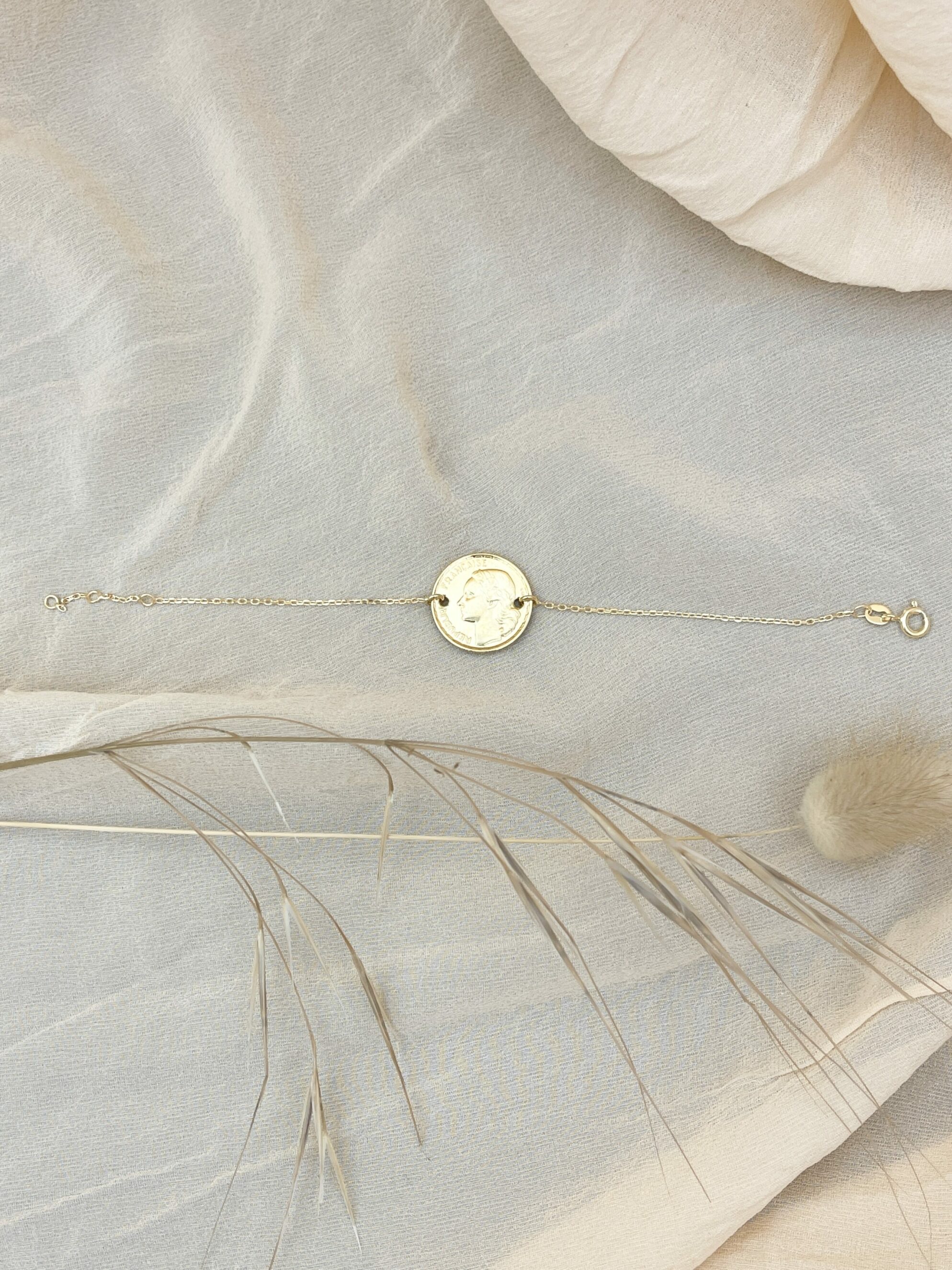 Bracelet chaînette 10 Francs Guiraud