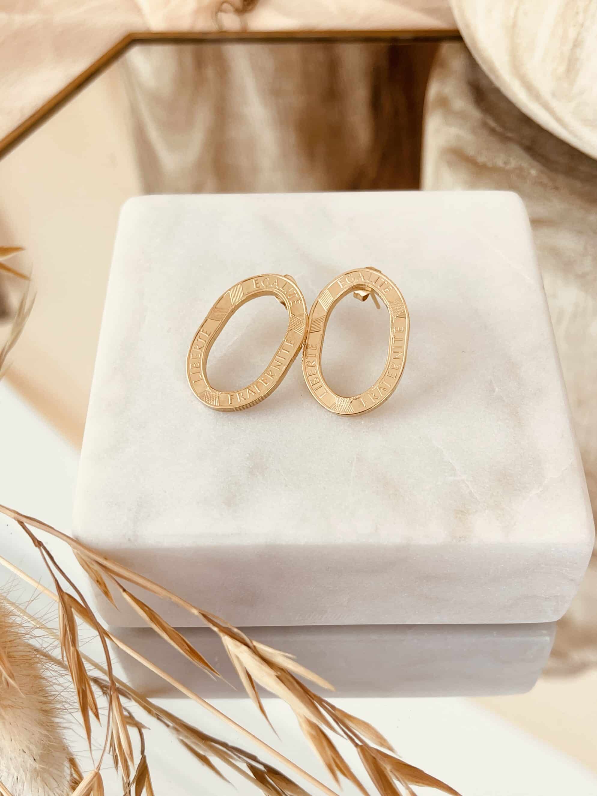 Boucles d'oreilles Egalité – Image 2