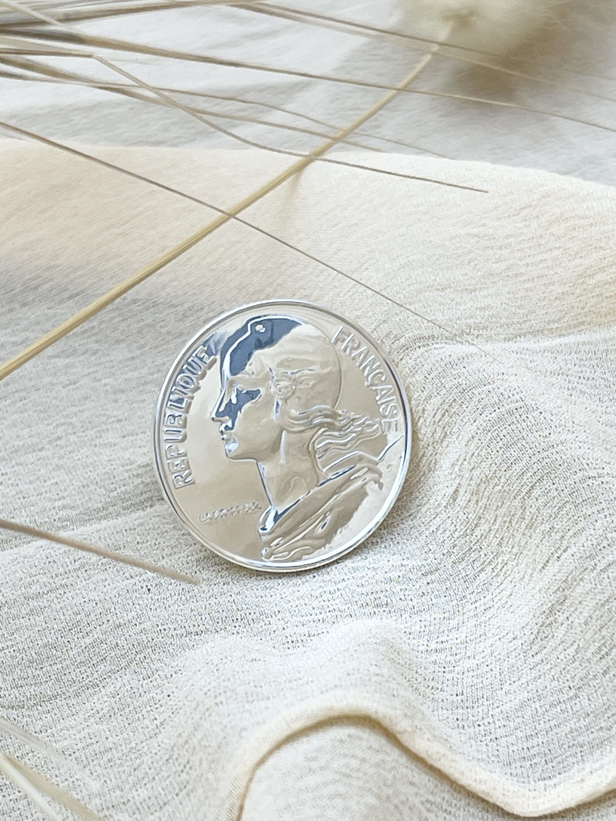 Bague Plateau 20 centimes Le P'tit Franc