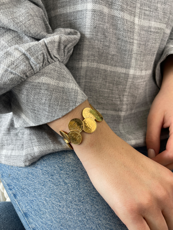 Bracelet Décalé 5 centimes