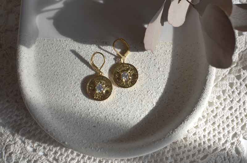 Boucles d’oreilles Fraternité Étoilées – Image 2